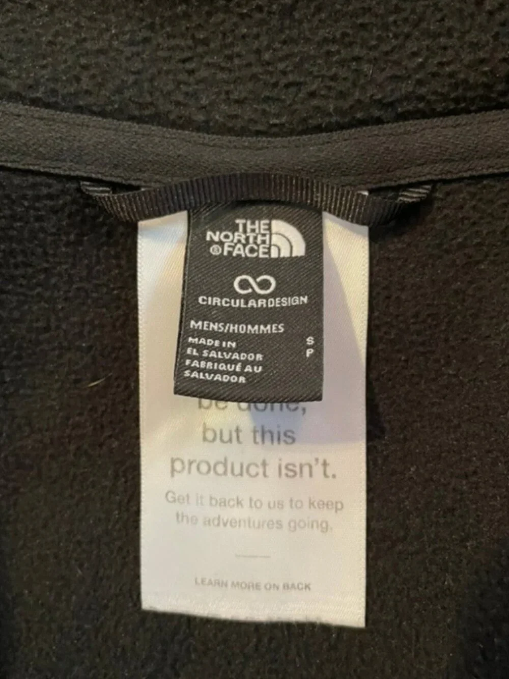 The North Face Alpine Polartec Half Zip Mens Fleece Pullover Small Like New TNF